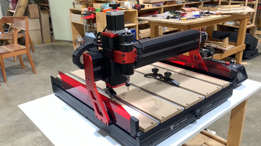 Let's see how a beginner can use the TTC-6050 CNC Router for the first time