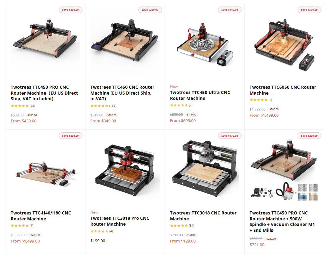 Best Black Friday (and Pre-Black Friday) Deals on CNC Router Machines