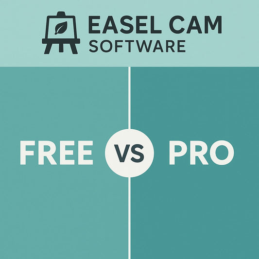Easel Pro vs. Easel Free Software: Choosing the Best CNC CAM Software for Your Needs