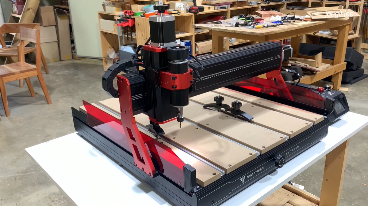 Let's see how a beginner can use the TTC-6050 CNC Router for the first