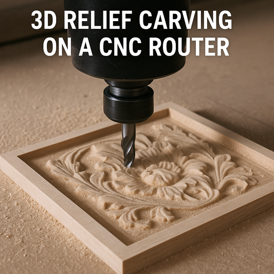 Carving 3D Relief Art with a CNC Router