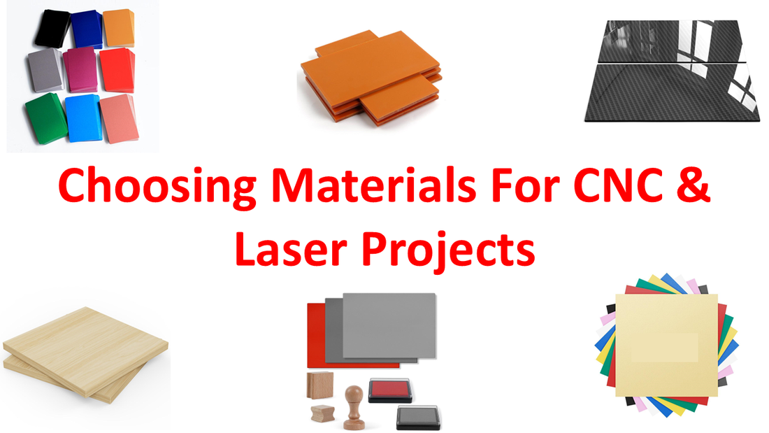 Choosing the Best Materials for CNC and Laser Engraving Projects (TwoTrees Edition)
