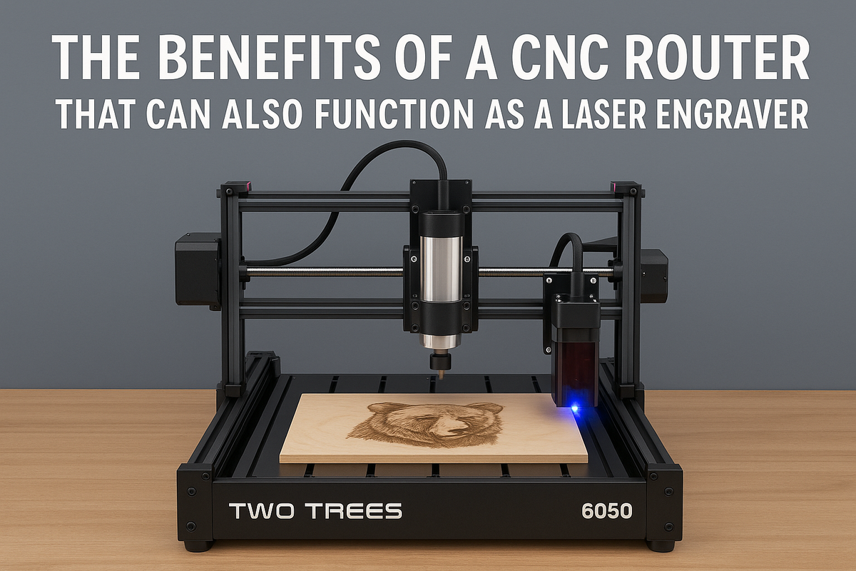 Small Laser Router Machine The Benefits of a CNC Router That Can Also Function as a Laser Engrave