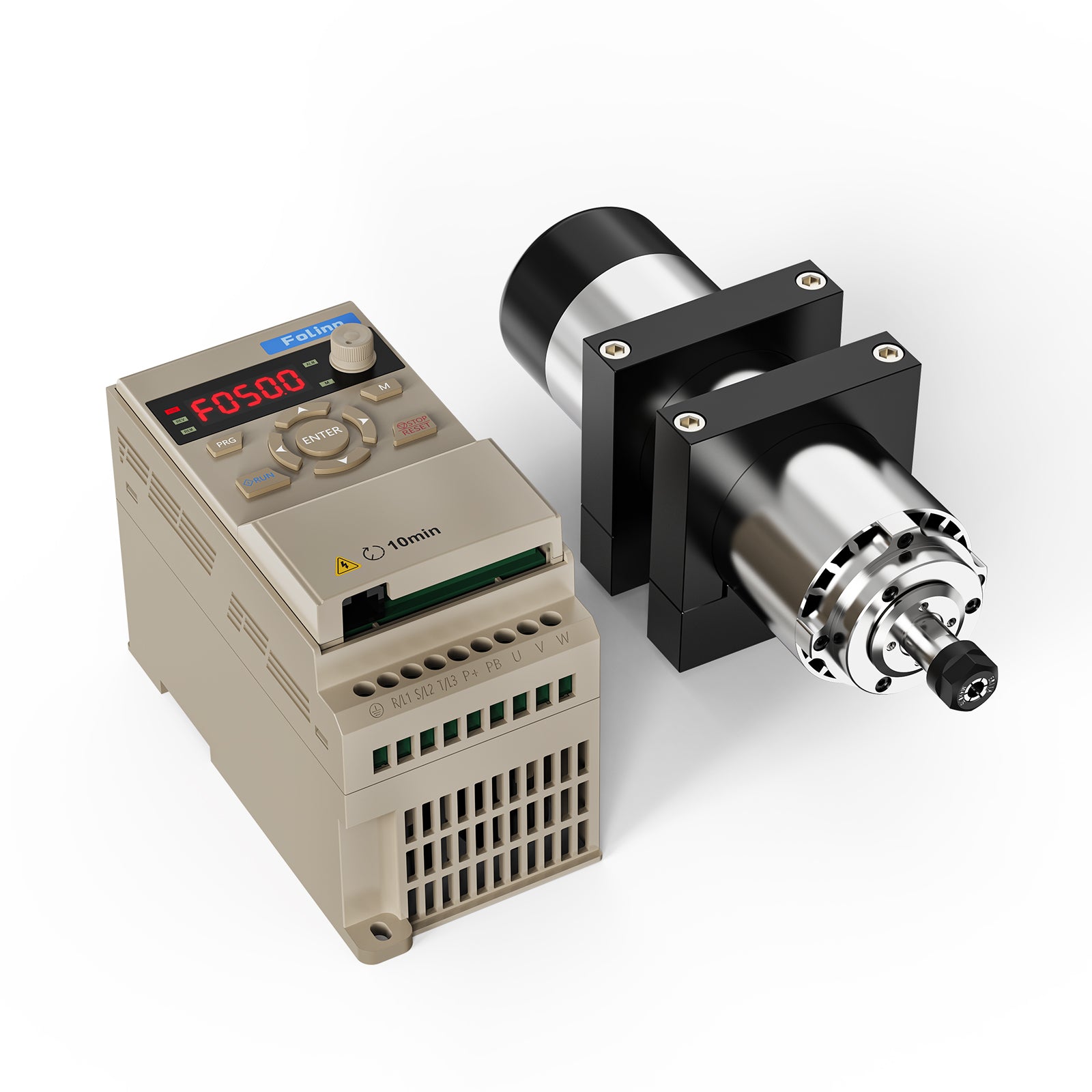 Twotrees 1000W Air-Cooled CNC Spindle Motor 24000RPM