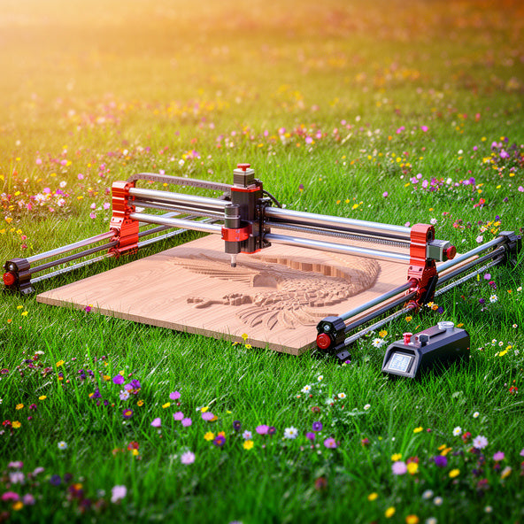 Twotrees TTC-H40 CNC Router Machine + End Mills