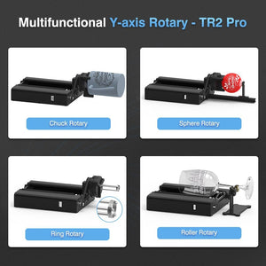 Twotrees TR2 PRO Rotary Attachment MIN 1 DIA Engraving For Laser Engraver - TwoTrees Official Shop