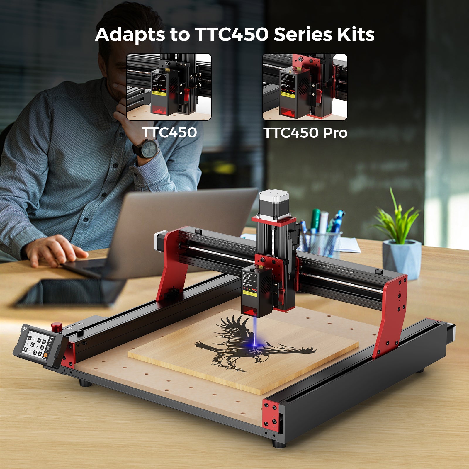 Twotrees TC20 Laser Module | For TTC450 Pro, TTC450 Ultra, TTC6050