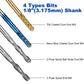 Twotrees 40 PCS End Mills CNC Router Bits