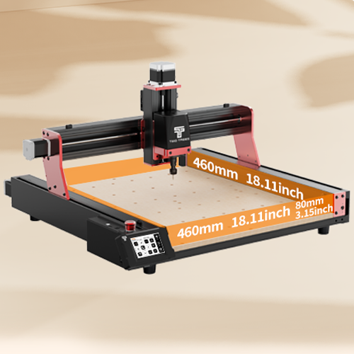 Grande zone de travail TTC450 PRO