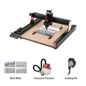 US / &500W Motor+Cooling Kit+Vacuum Cleaner+End Mills (Customer Favorite) / 3-Axis