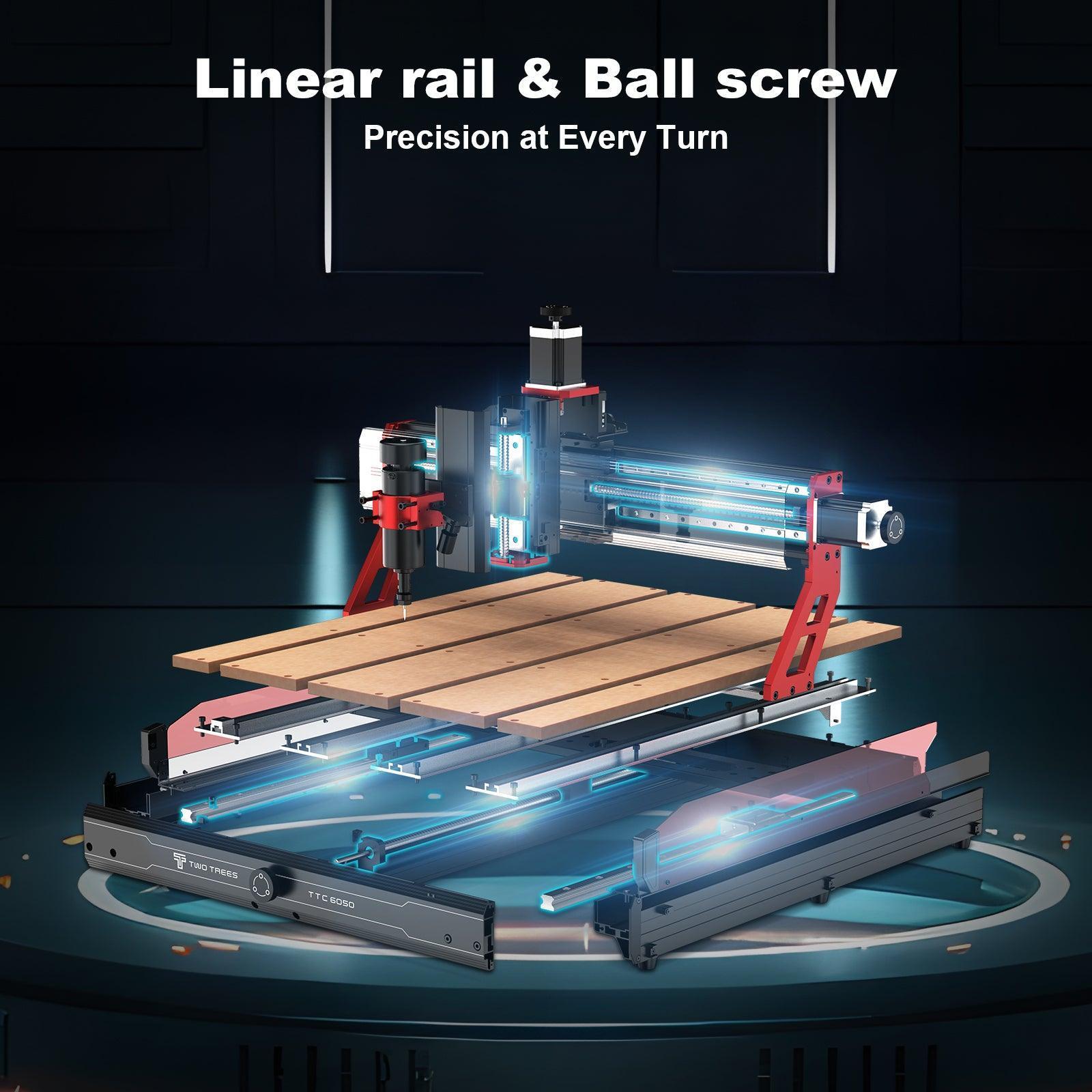 Two Trees Router Sled Twotrees TTC6050 CNC Router Machine