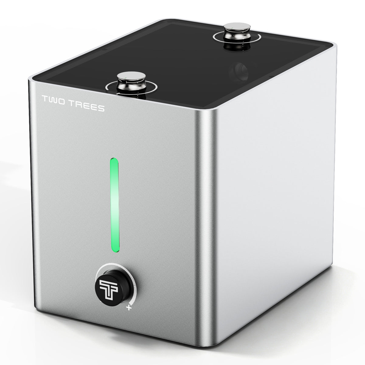 Official M3 dust collector enclosure with top hose fittings and a front control knob