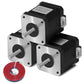 Twotrees 5pcs Nema 17 4-lead Stepper Motor 42 Motor 17HS8401S 1.5A CE ROSH ISO CNC Laser and 3D printer motor - TwoTrees Official Shop