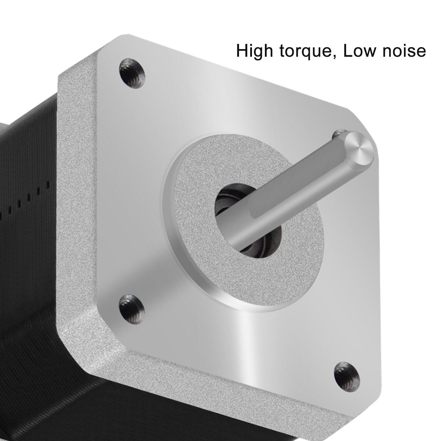 Twotrees Nema 17 Stepper Motor 5PCS 17HS4401 NEMA17 42 Motor 4-Lead 42BYGH 1.5A with DuPont Line for 3D Printer and CNC - TwoTrees Official Shop