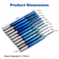 Twotrees Nano Blue Coated Solid Carbide Corn  End Mill Set 10PCS