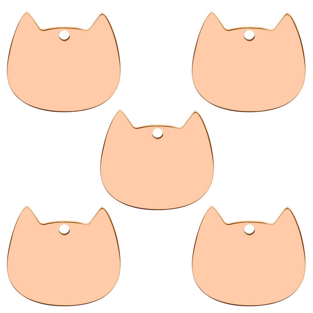 Twotrees 20Pcs Stainless steel Cat Face Id Tags - TwoTrees Official Shop