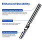 Twotrees Solid Carbide Single Flute Spiral End Mill Set 3PCS