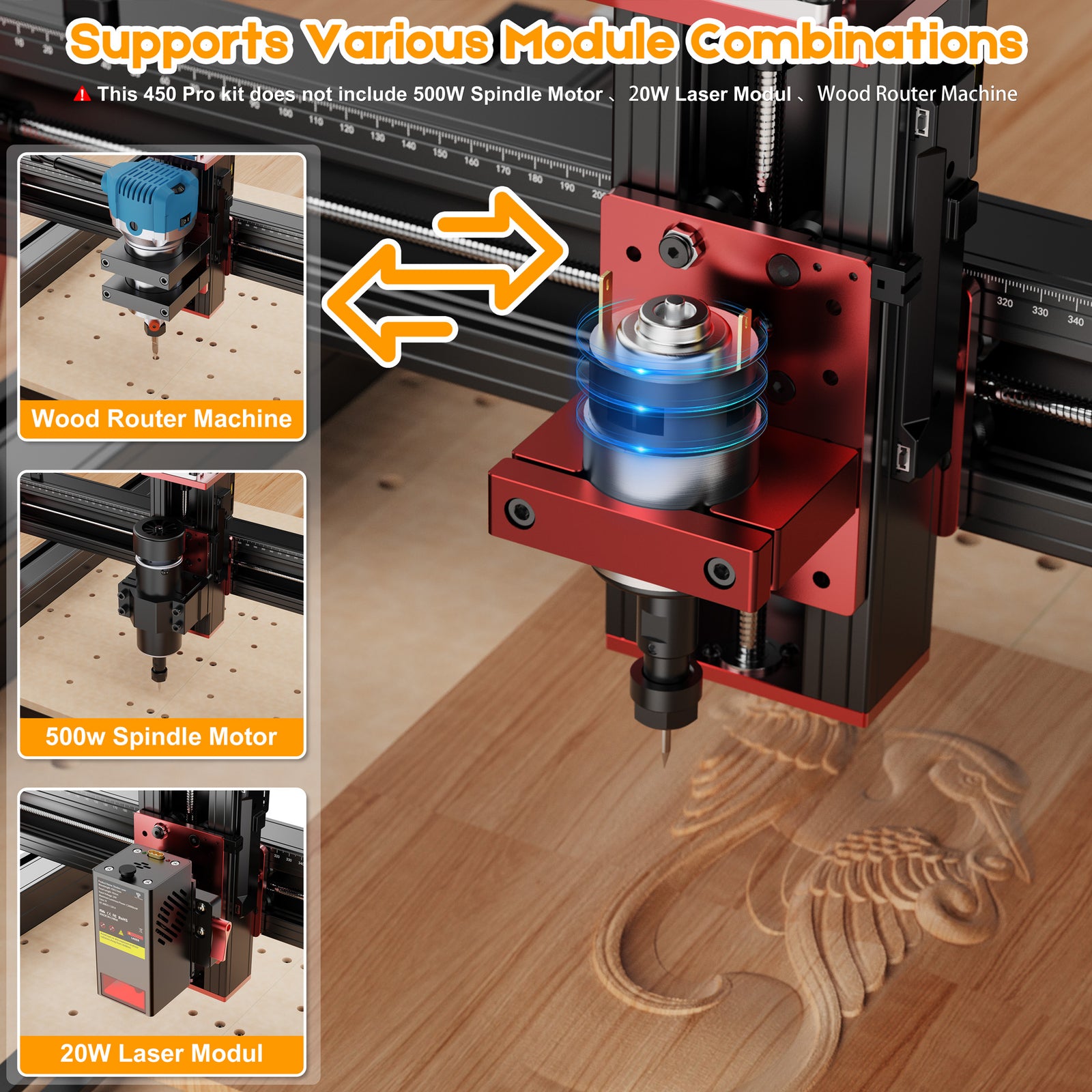 TwoTrees TTC450 PRO – Produktansicht 1