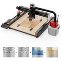 Twotrees TTC450 PRO CNC Router Machine + 500W Motor + Vacuum Cleaner  +End Mills