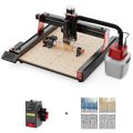 Twotrees TTC450 PRO CNC Router Machine + TC20 Laser Module + 500W Motor + 4th Axis Module + Vacuum Cleaner  +End Mills