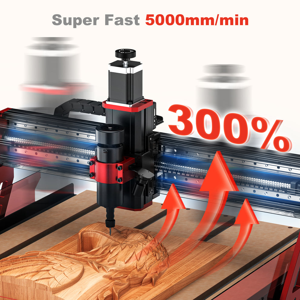 Two Trees Router Sled Twotrees TTC6050 CNC Router Machine for Desktop Engraving