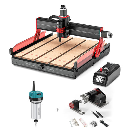 Twotrees TTC6050 CNC Router Machine + 800W Spindle + 4th Axis