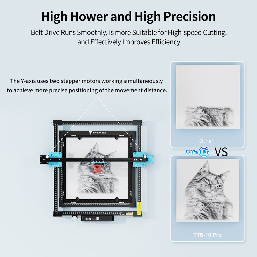 Twotrees TTS-10 Pro 10W Diode Laser Engraver Machine