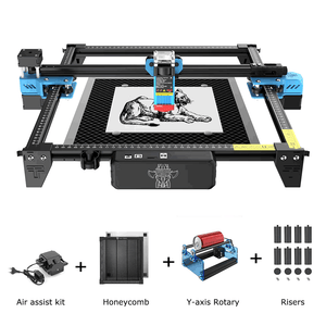 EU / Air Assist + Honeycomb + Y-Axis Rotary (Best Seller) / Risers |🔥 Popular Choice