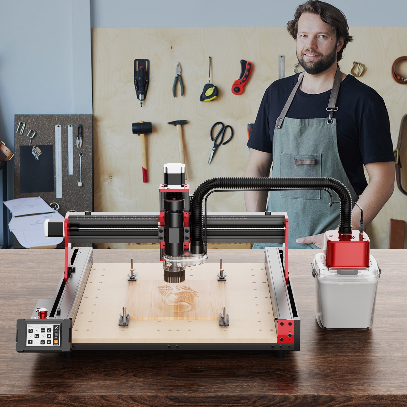 WHAT WE WANT 2点セット Twotrees CNC Vacuum Cleaner Monster (M1) Kit