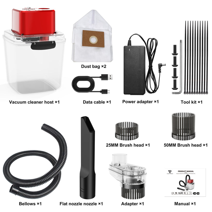 Twotrees CNC Vacuum Cleaner Monster (M1) Kit for CNC Routers