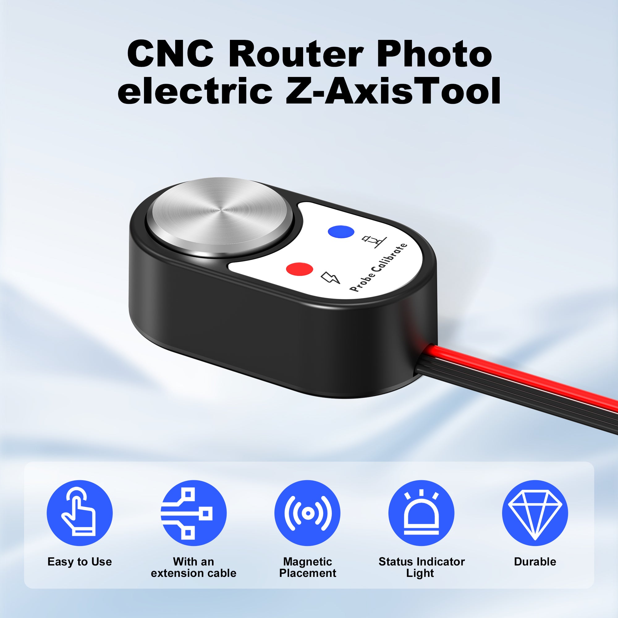 Twotrees CNC Photoelectric Z-Axis Tool Setter | Fast Zero