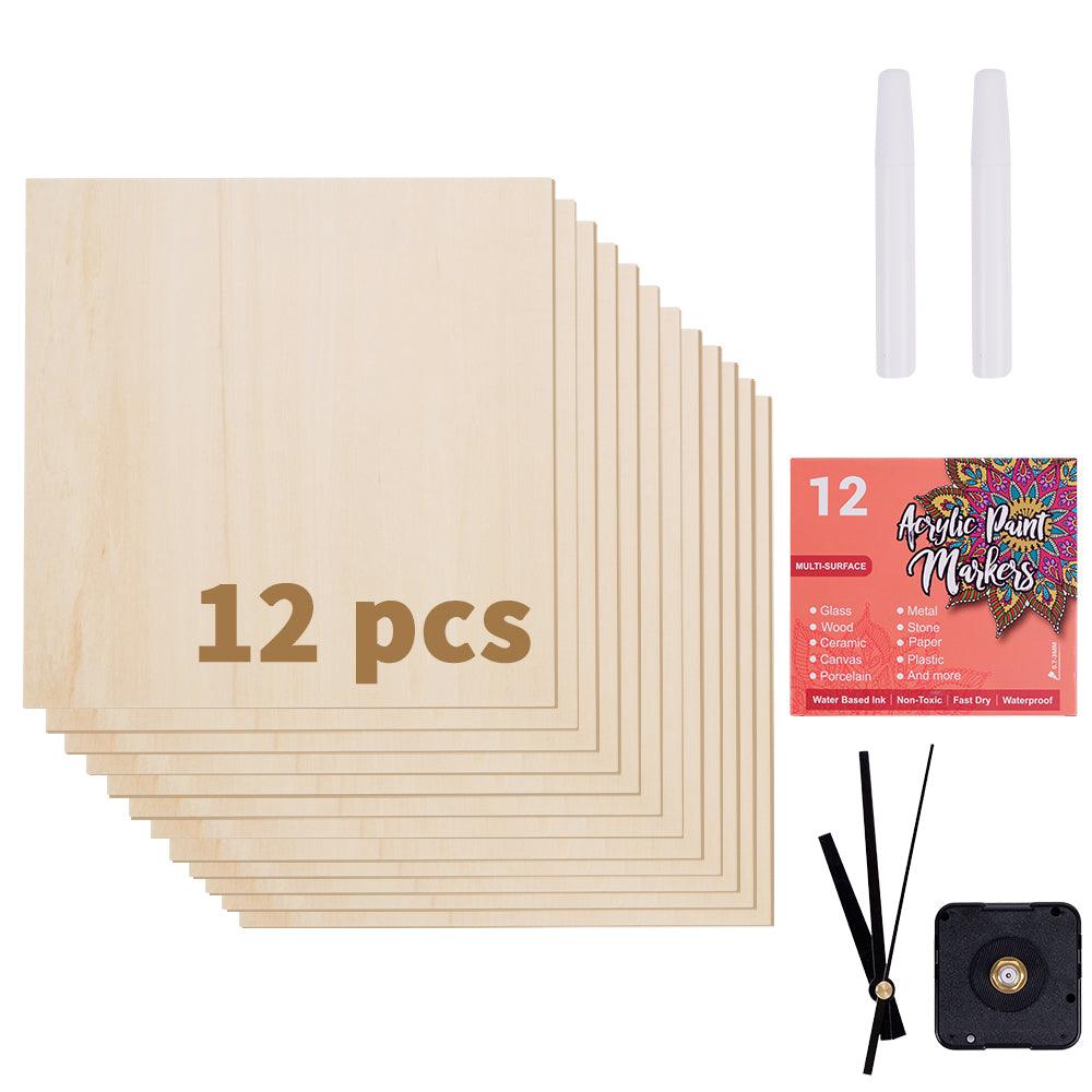 Twotrees Creative Engraving And Cutting Clock Diy Material - TwoTrees Official Shop