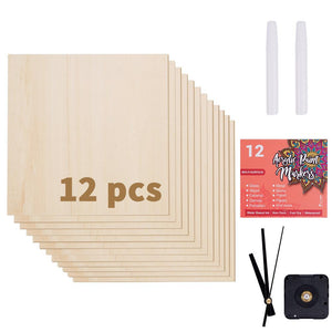 Twotrees Creative Engraving And Cutting Clock Diy Material - TwoTrees Official Shop