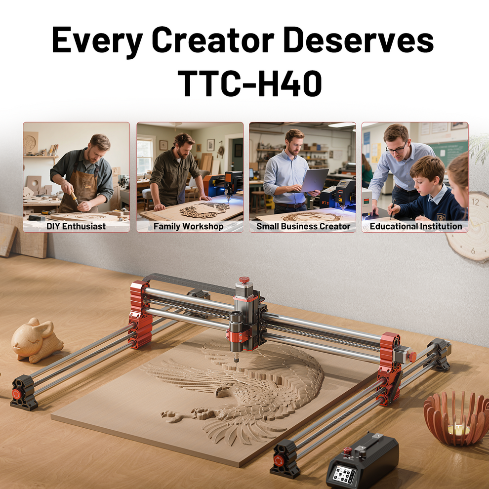 Tree Routers Twotrees TTC-H40/H80 CNC Router Machine