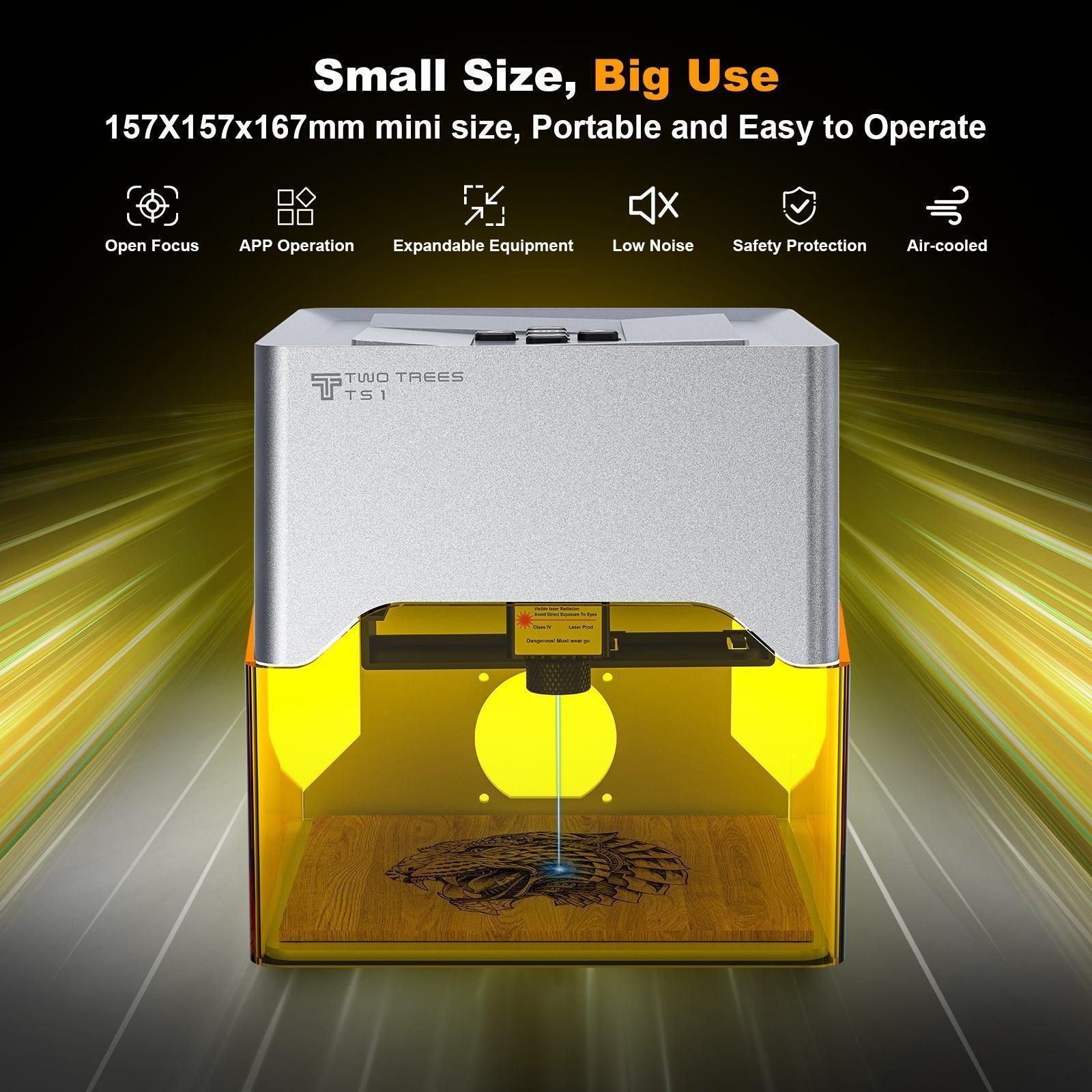 Twotrees TS1 Mini Laser Engraver Machine | Compact Desktop Laser