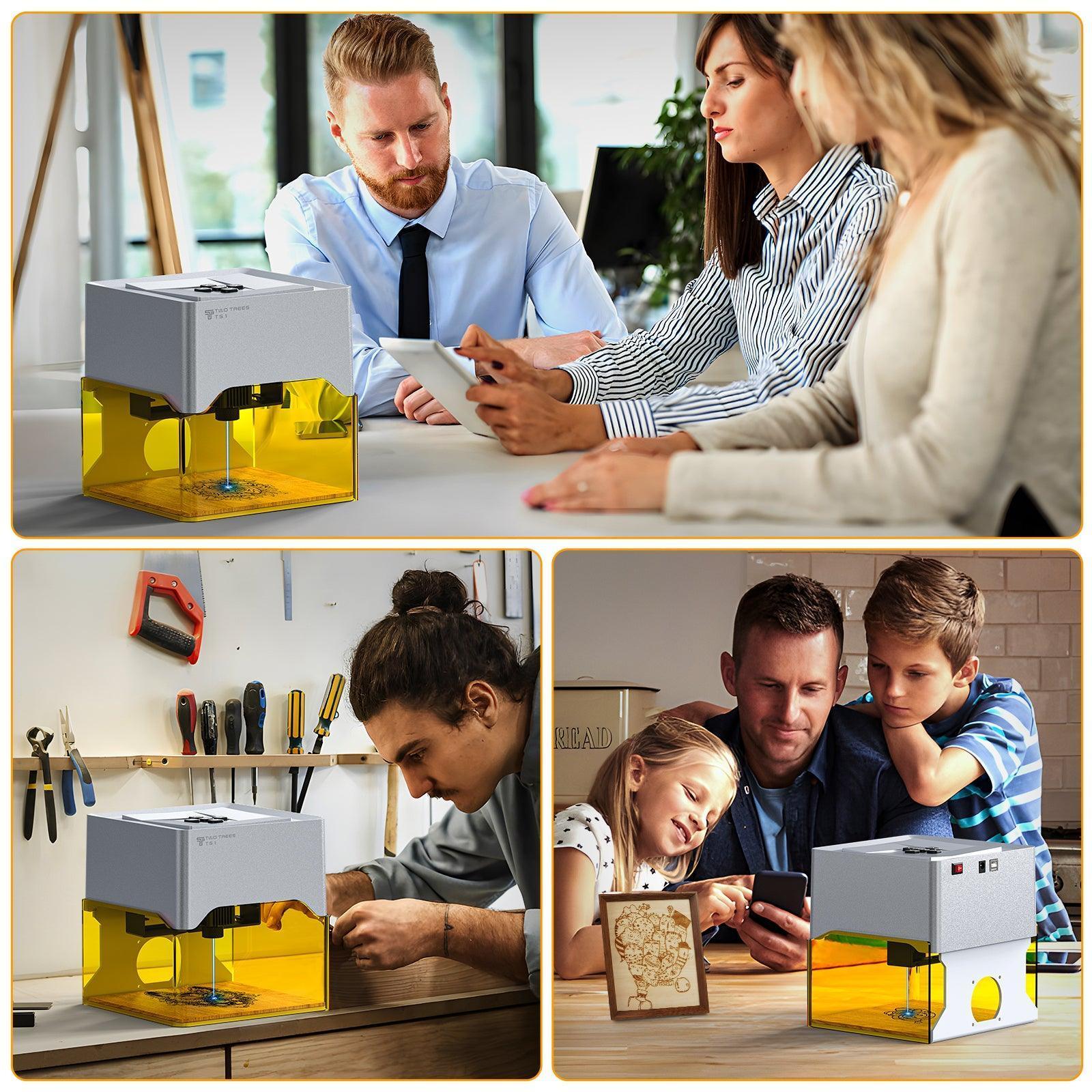 Twotrees TS1 Mini Laser Engraver Machine | Compact Desktop Laser