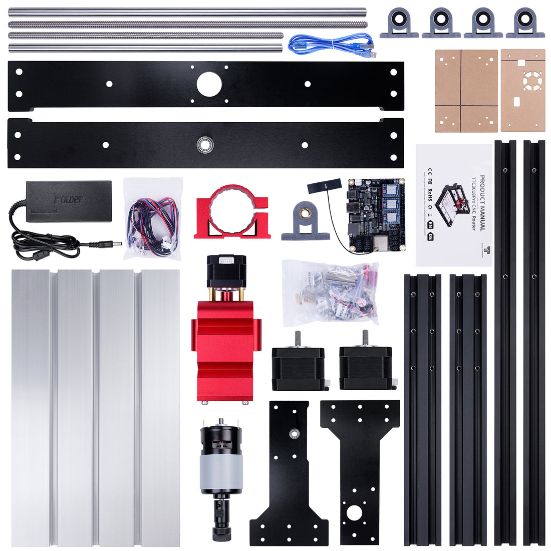 Two Trees Router Sled Twotrees TTC3018 PRO CNC Router Machine