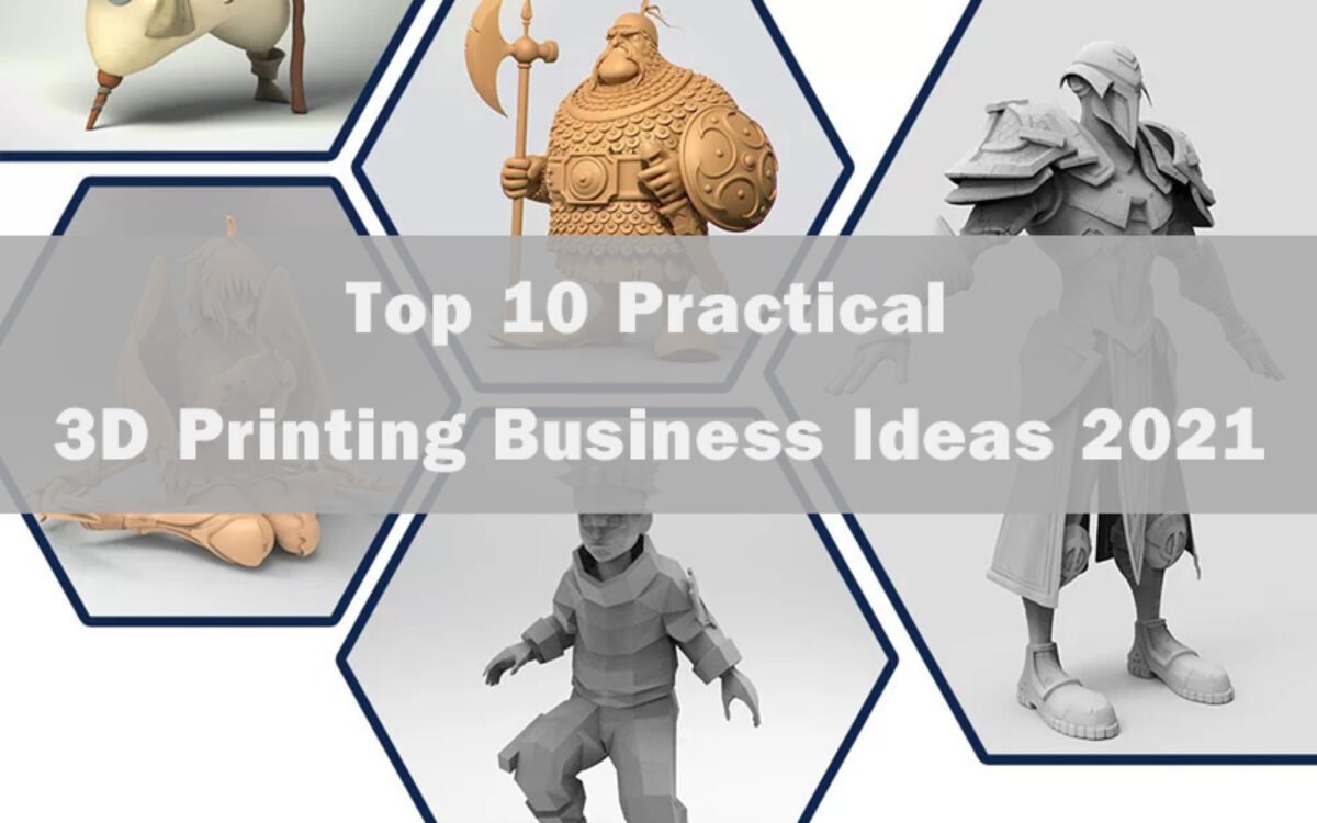 Top 10 Practical 3D Printing Business Ideas 2021 - Two Trees