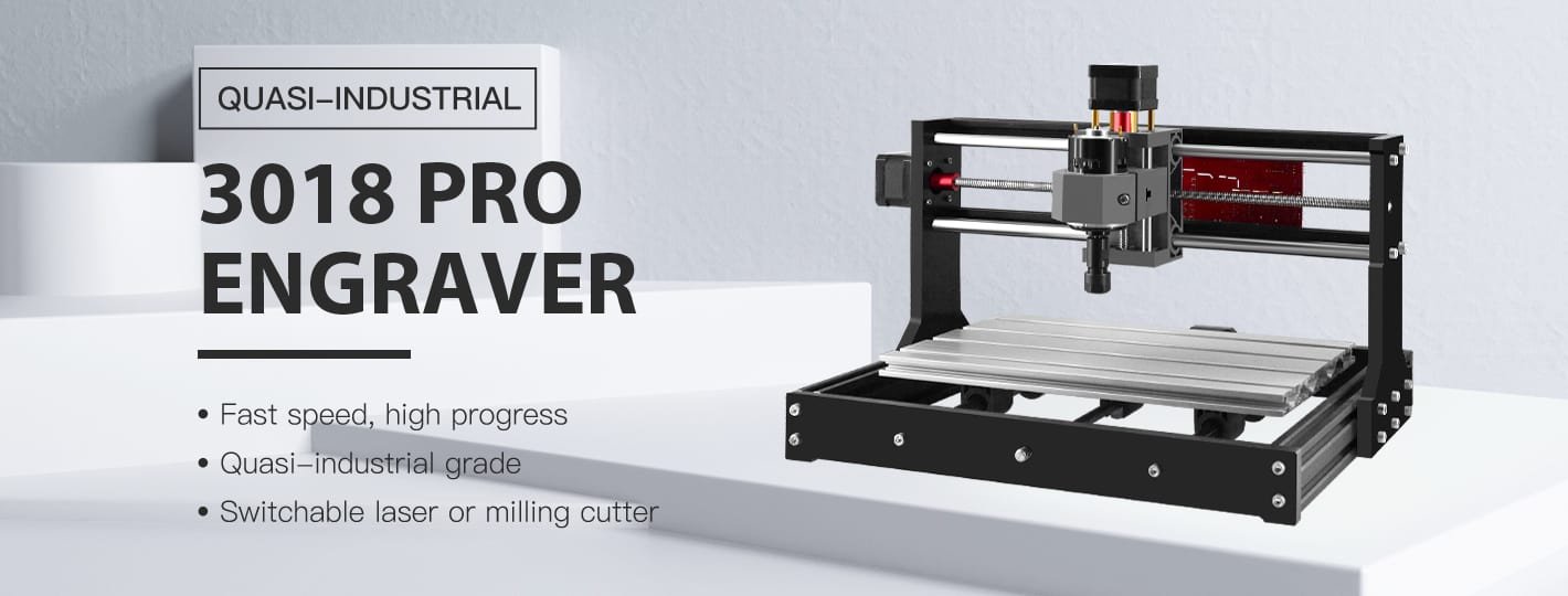 Laser Engraver & Cutter Desktop Laser & CNC Router - Two