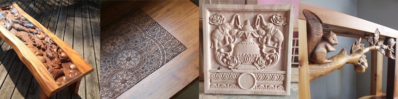 Engraved Wooden Furniture